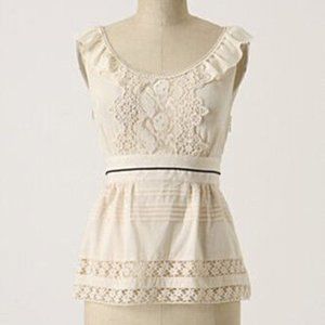 NWOT Anthropologie High Tea Blouse size 0 Very Pretty! RARE